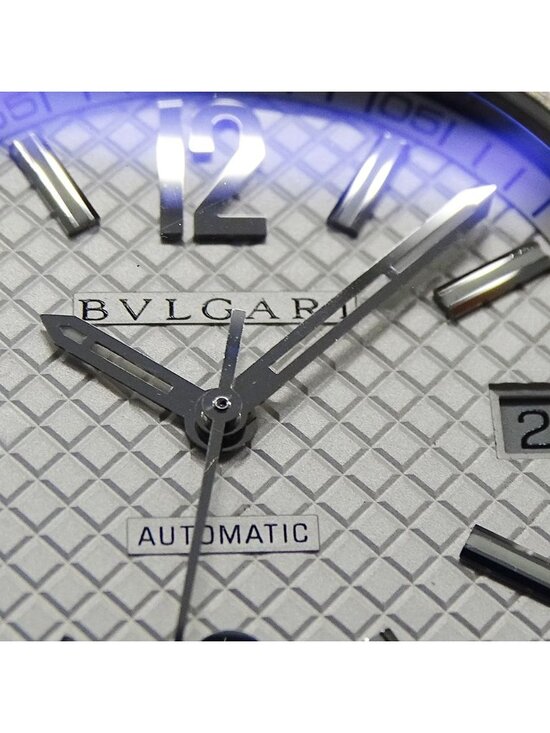 Bvlgari Watch Diagono Date Automatic Winding at Stainless Steel Silver Polished main image 6
